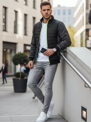 Herrenjacke DSTREET TX4398 SCHWARZ
