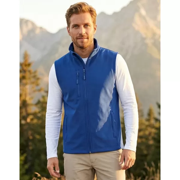  Herren-Softshellweste ALTISPORT NoPrint NP/ALM865 KÖNIGSBLAU 