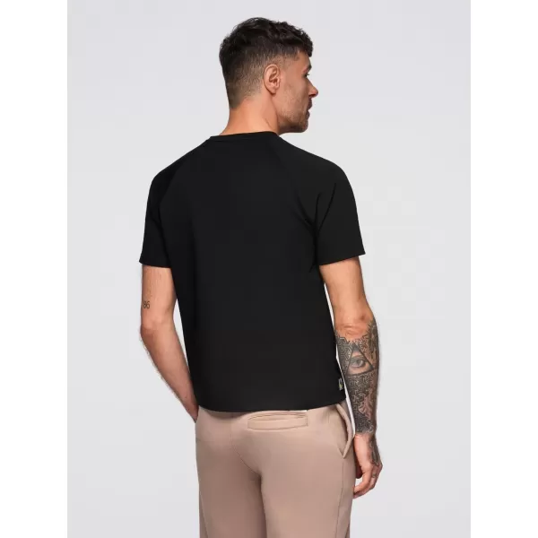  Herren-T-Shirt OMBRE OM-TSCT-0240 SCHWARZ 