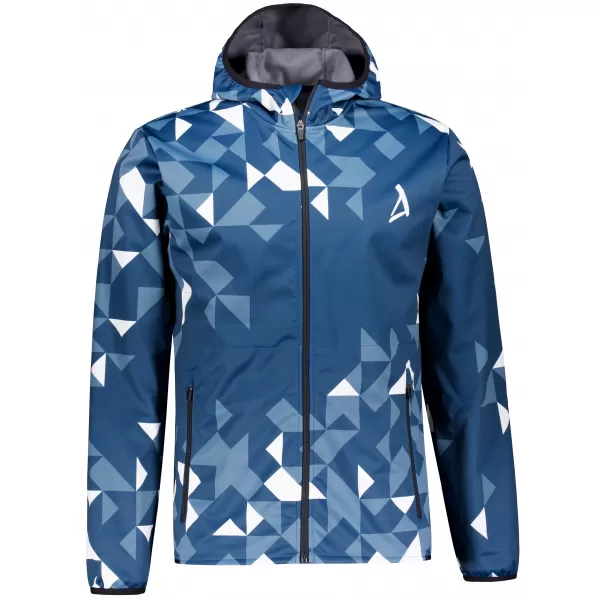  Premium-Softshelljacke für Herren ALTISPORT VOJ/ALM108JACK01 MARINEBLAU/WEIß 