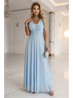 Kleid NUMOCO 637-6 HELLBLAU