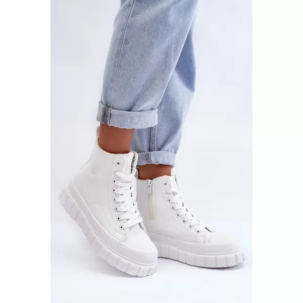  Damen-Sneaker BIG STAR MM274624 WEISS Big Star Shoes 