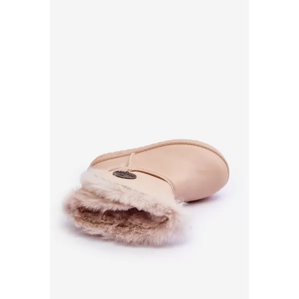  Kinder-Winterschuhe BIG STAR MM374084 BEIGE Big Star Shoes 