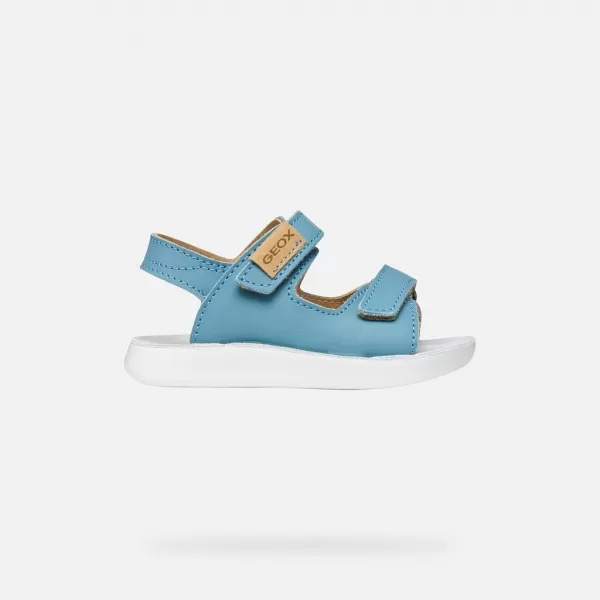  Sandalen für Jungen GEOX SANDAL LIGHTFLOPPY B455SB00032C4016 BLAU 