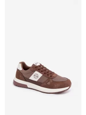 Herren-Sneaker BIG STAR TT174353 BRAUN/BEIGE Big Star Shoes