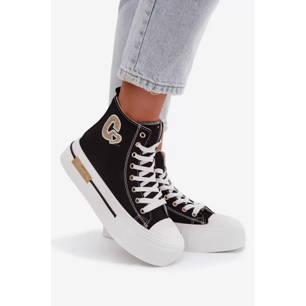  Damen-Sneaker BOTO MELORIA 41372 SCHWARZ 