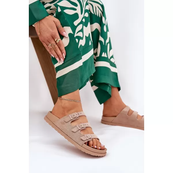  Damenhausschuhe BOTO ULIRI 36079 KHAKI 