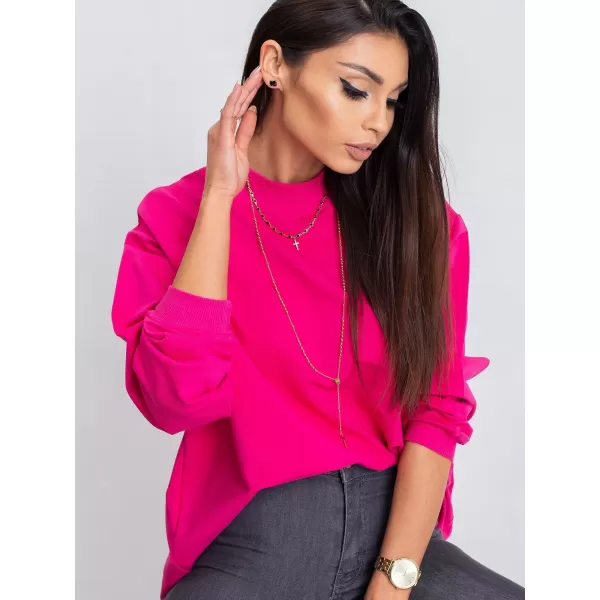  Damen-Sweatshirt BASIC FEEL GOOD RV-BL-5185.79P FUCHSIE 