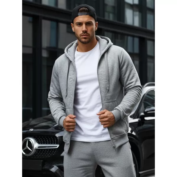  Herren-Sweatshirt DSTREET BX2412 HELLGRAU 