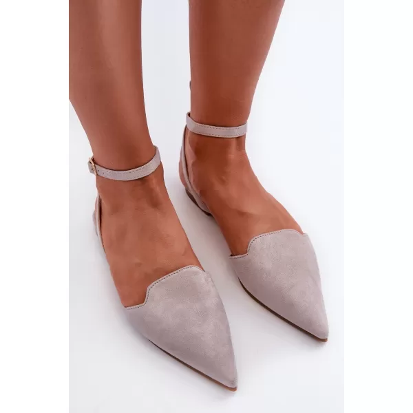  Ballerinas für Damen BOTO ELLESARA 32771 GRAU 