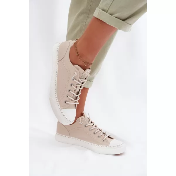  Damen-Sneaker BIG STAR TT274387 BEIGE Big Star Shoes 