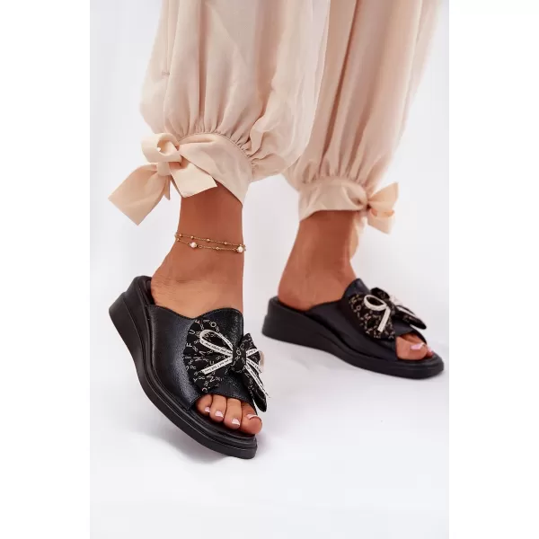  Damenhausschuhe BOTO MOONZELLA 36862 SCHWARZ 