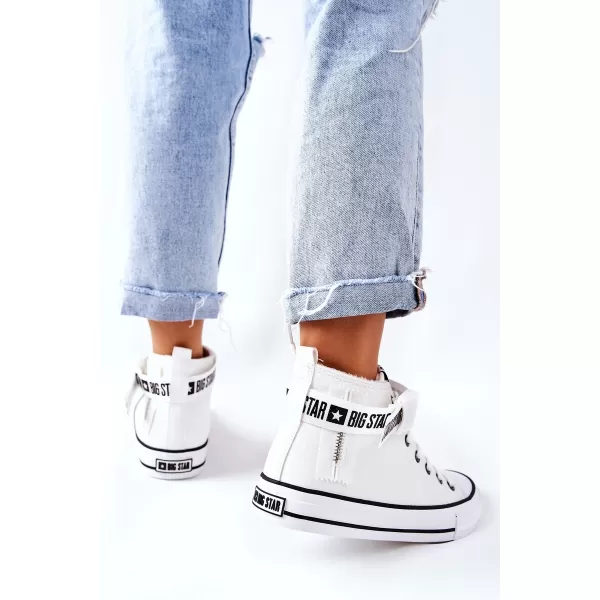  Damen-Sneaker BIG STAR GG274027 WEISS Big Star Shoes 