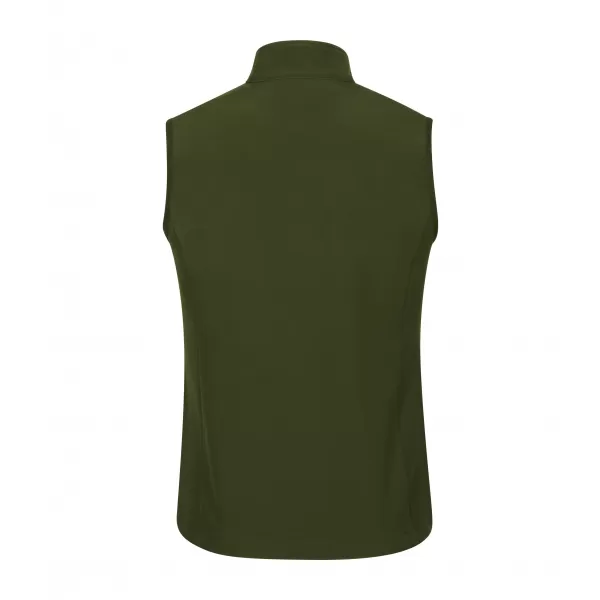  Herren-Softshellweste ALTISPORT NoPrint NP/ALM865 MILITÄR 