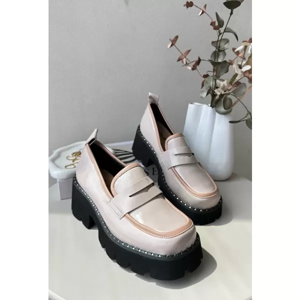  Damenmokassins D&A MR870-32 BEIGE 