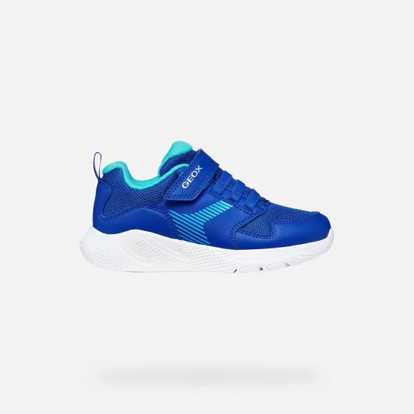  Turnschuhe für Jungen GEOX SPRINTYE J55GBA0BC14C4255 BLAU 