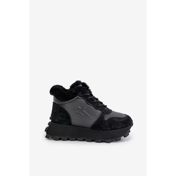 Damenschuhe BIG STAR OO274A329 SCHWARZ Big Star Shoes 
