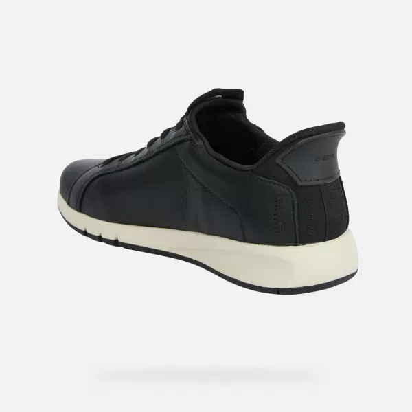  Herren-Sneaker GEOX AERANTIS PLUS FAST IN G014670 SCHWARZ 