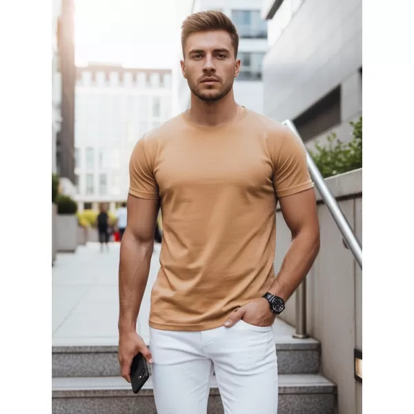  Herren-T-Shirt DSTREET RX5623 KAMEL 