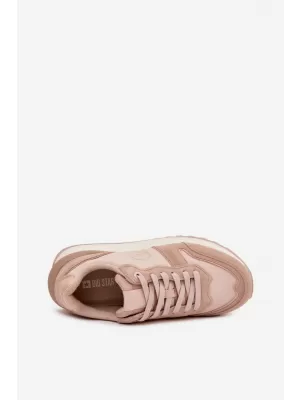 Damen-Sneaker BIG STAR OO274521 BEIGE Big Star Shoes