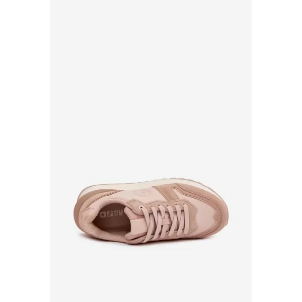  Damen-Sneaker BIG STAR OO274521 BEIGE Big Star Shoes 