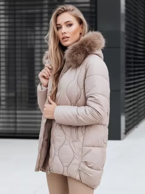 Damenjacke DSTREET TY5494 BEIGE