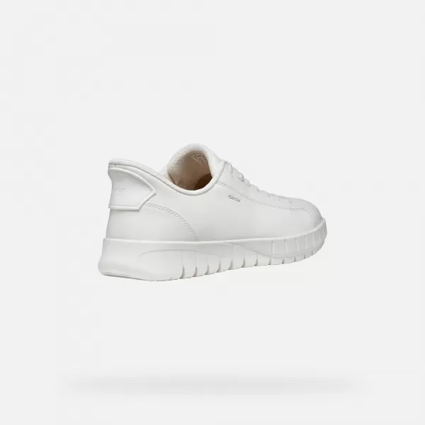  Herren-Sneaker GEOX FLEXTRIDE PLUS FAST IN G014650 WEIß 