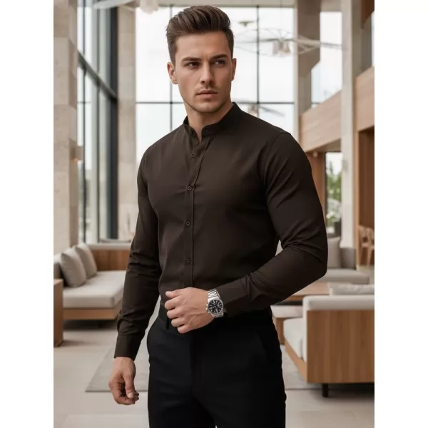  Herrenhemd DSTREET DX2678 BRAUN 
