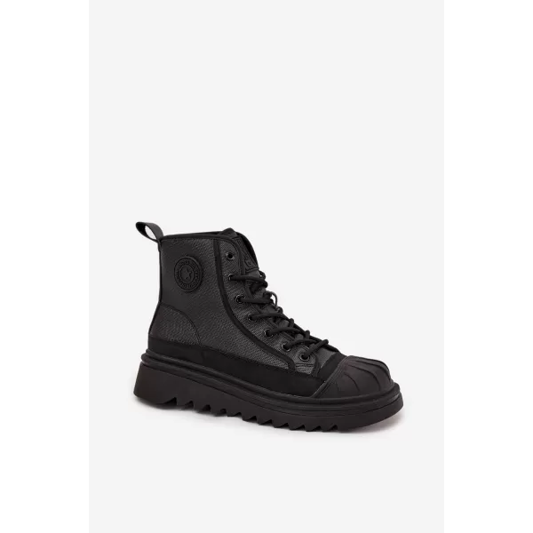  Damen-Sneaker BIG STAR OO274A355 SCHWARZ Big Star Shoes 