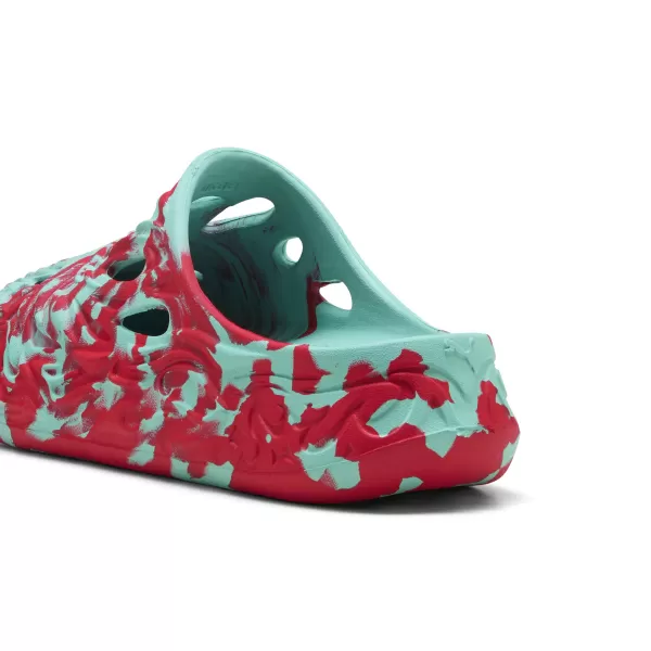  Hausschuhe PUMA MB.04 SLIDE 397665_15 AQUATISCH/FÜR IMMER ROT 
