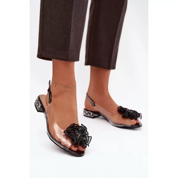 Damensandalen D&A MR52-230 SCHWARZ 