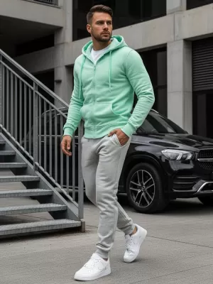 Herren-Sweatshirt DSTREET BX5231 HELLGRÜN