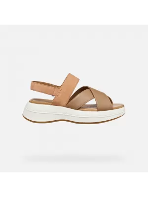 Damensandalen GEOX SPHERICA ECUB-3 S G012857 BRAUN