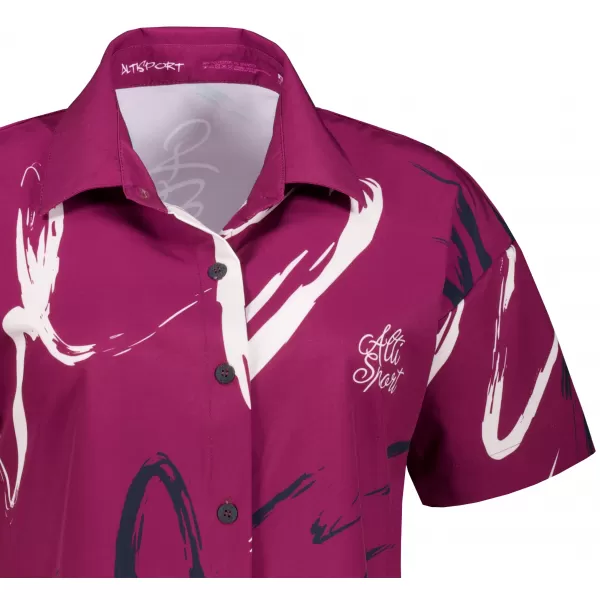  Premium-Shirt für Damen ALTISPORT VOJ/ALW049KOS01 LILA 