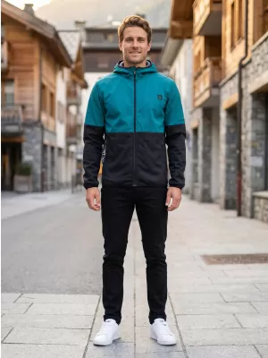 Premium-Softshelljacke für Herren ALTISPORT VOJ/ALM051JACK01 KEROSIN/SCHWARZ