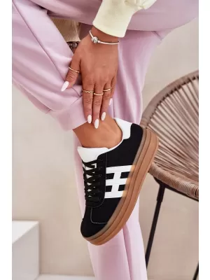 Damen-Sneaker EVENTO SYLIYANA SCHWARZ