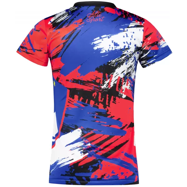  Premium-T-Shirt für Damen ALTISPORT VOJ/ALW036SI/TR01 STREIFEN 