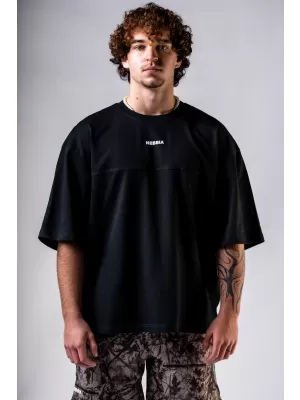 Übergroßes T-Shirt POWER 898 BLACK Nebbia