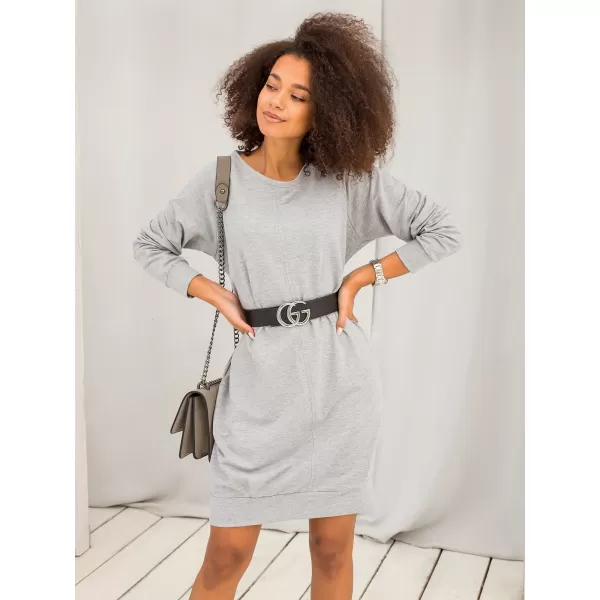  Kleid BASIC FEEL GOOD RV-TU-5184.93P GRAU 