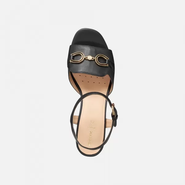  Damensandalen GEOX NEW ERAKLIA 50 G013134 SCHWARZ 
