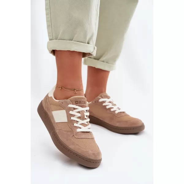  Damen-Sneaker BIG STAR TT274177 BEIGE Big Star Shoes 