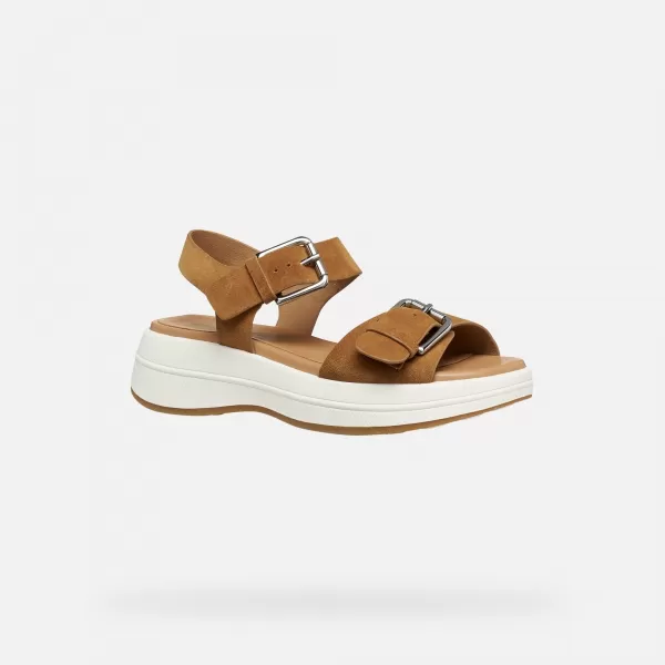  Damensandalen GEOX SPHERICA ECUB-3 S G012854 BRAUN 