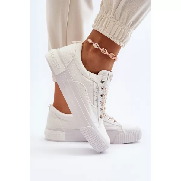  Damen-Sneaker LEE COOPER LCW-24-31-2170 WEIß 