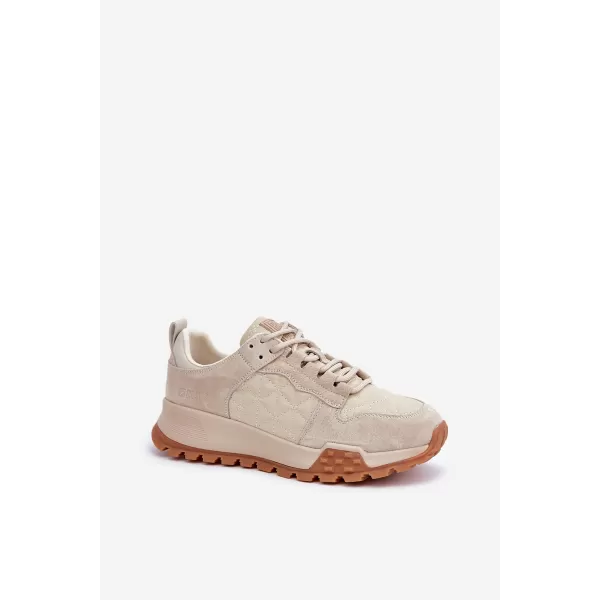  Damen-Sneaker BIG STAR OO274A315 BEIGE Big Star Shoes 