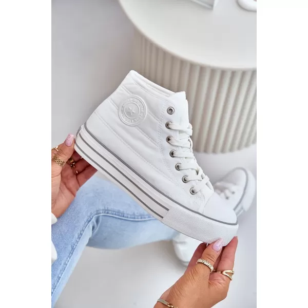  Damen-Sneaker BIG STAR OO274A473 WEISS Big Star Shoes 