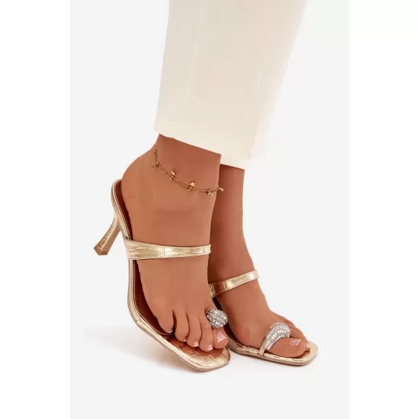  Damenpumps mit Absatz BOTO LORISSA 41453 GOLD 
