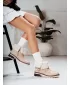 Damenschuhe DSTREET ZY1249 BEIGE