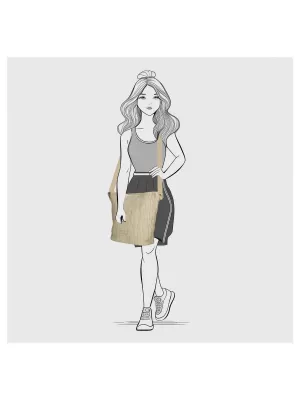 Tasche ENRICO BENETTI Summer 66773 NATUR