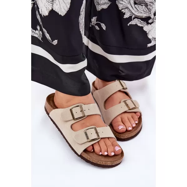  Damenhausschuhe BIG STAR RR274A391 BEIGE Big Star Shoes 