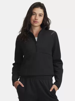 Damen-Sweatshirt UNDER ARMOUR UNSTOPPABLE FLC HZ 6003671-005 SCHWARZ